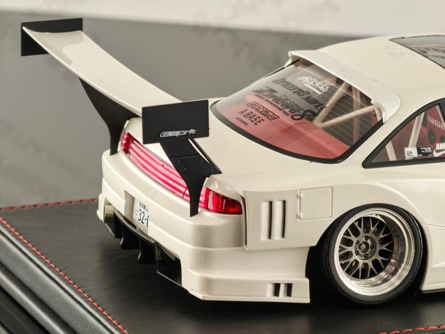 Nissan Silvia S14 Seiji Ookawara White 1:18 YM Model LIMITED 99 PCS