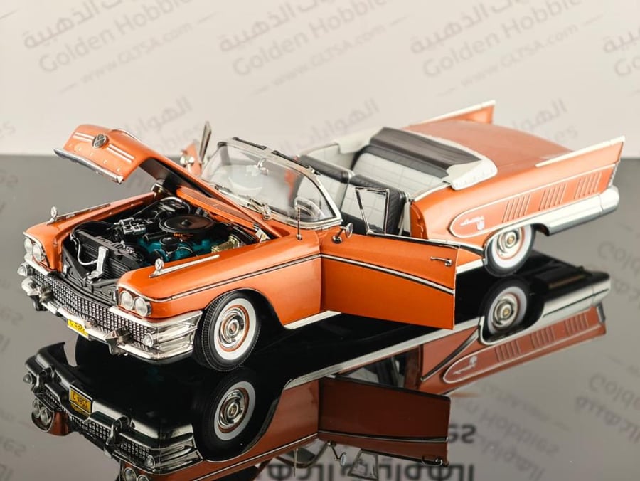 Buick Limited Open Convertible 1958 Garnet Red 1:18 SunStar 4822