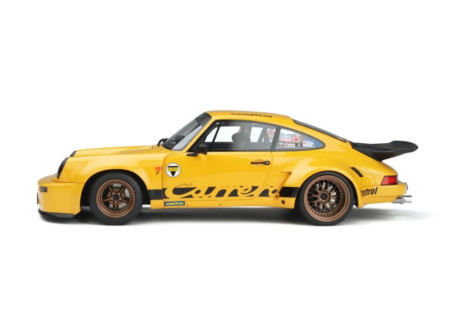 RARE Porsche 911 Carrera RSR 3.0 Homage Yamanouchi-San Yellow 1:18 GT Spirit GT394
