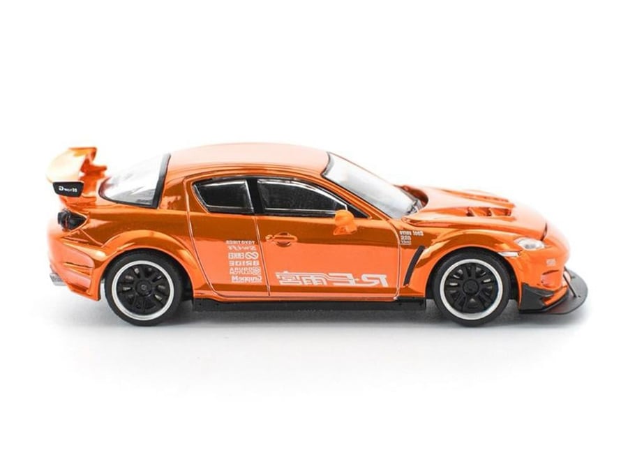 Mazda RX-8 RE-Amemiya Chrome Orange 1:64 Pop Race PR640281