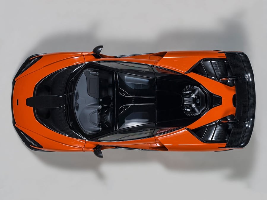 McLaren Senna Trophy Mira Orange 1:18 AUTOart 76078