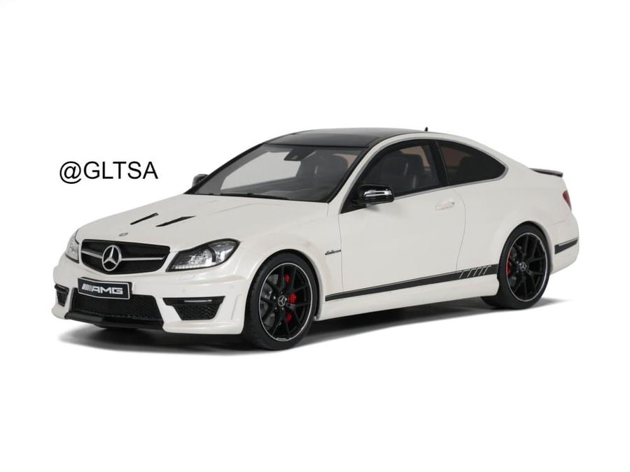 Mercedes-Benz C63 AMG (W204) Edition 507 White 1:18 GT Spirit GT899 LIMITED 2500 PCS