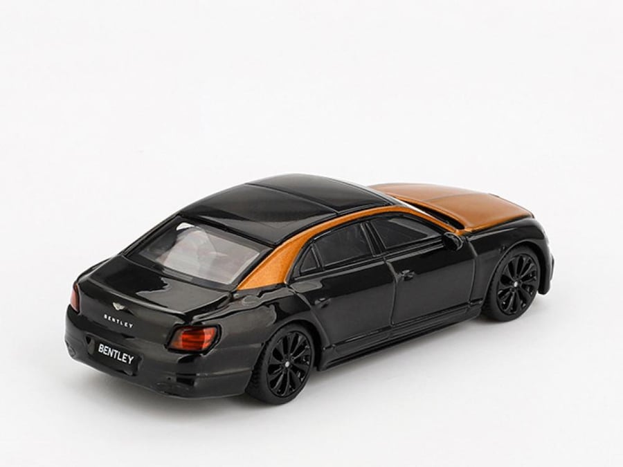 Bentley Flying Spur Orange Flame / Onyx 1:64 MINI GT MGT00991-CH