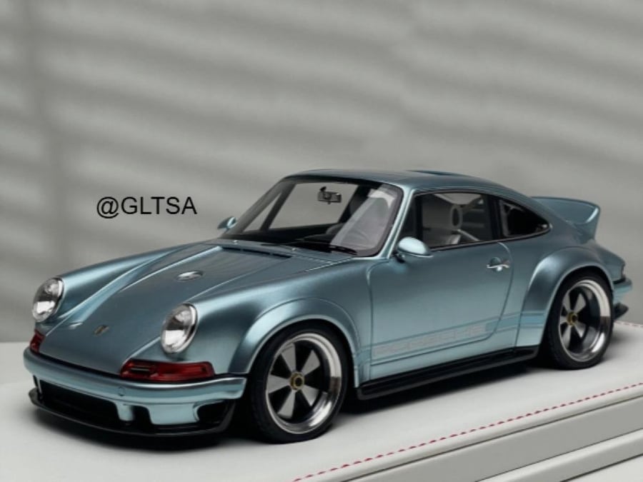 RARE Porsche 911 Singer DLS Ice Blue 1:18 IVY Merit IM1835IB LIMITED 40 PCS