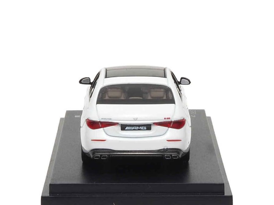 Mercedes-AMG S63 E Performance Opalith White Bright 1:64 Almost Real 620103001