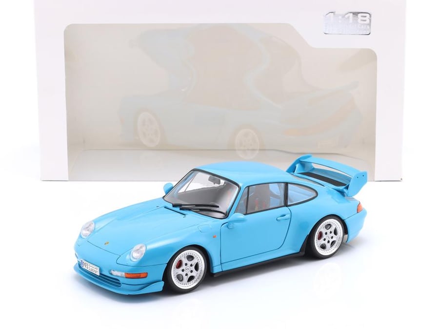 Porsche 911 (993) Clubsport 1997 Riviera Blue 1:18 Solido S1810101