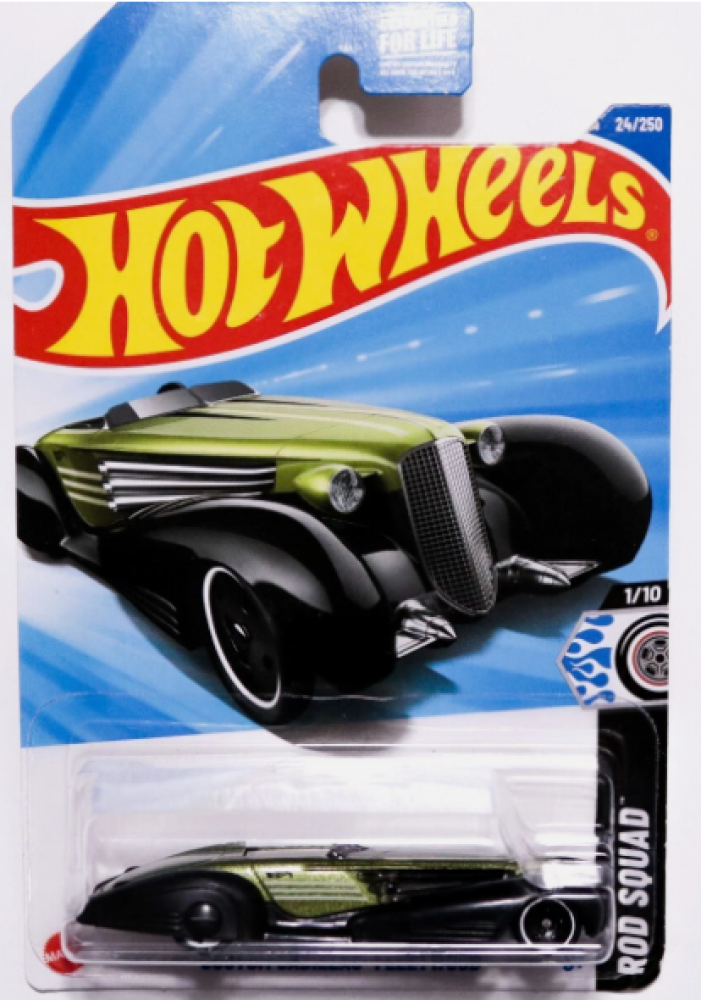 Custom Cadillac Fleetwood Green with Black 1:64 Hot Wheels