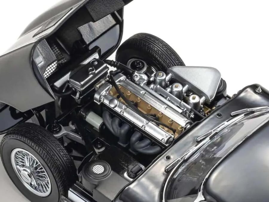 Jaguar E-Type Black 1:18 Kyosho KS08954BK