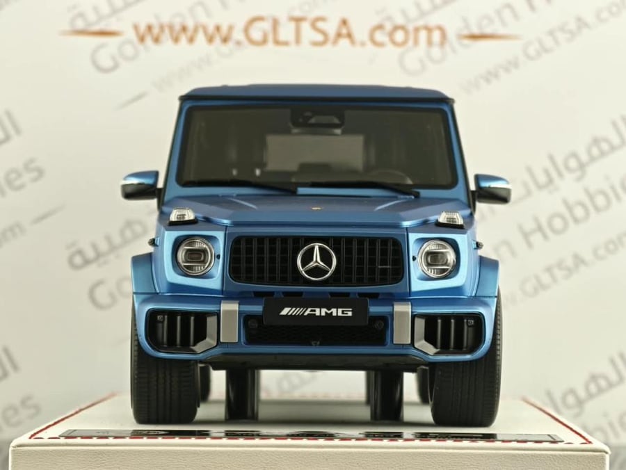 Mercedes-AMG G63 Hyper Blue Magno (Matte) 1:18 Dino Model DM EMG002A LIMITED 10 PCS
