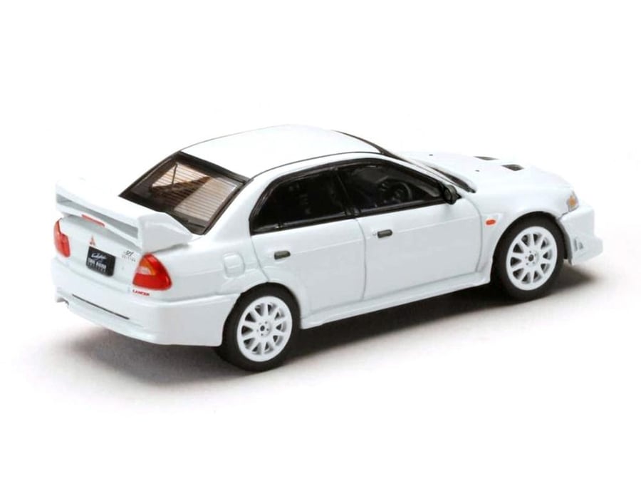 Mitsubishi Lancer RS Evolution VI (T.M.E) Scoria White 1:64 Hobby Japan HJ643033AW