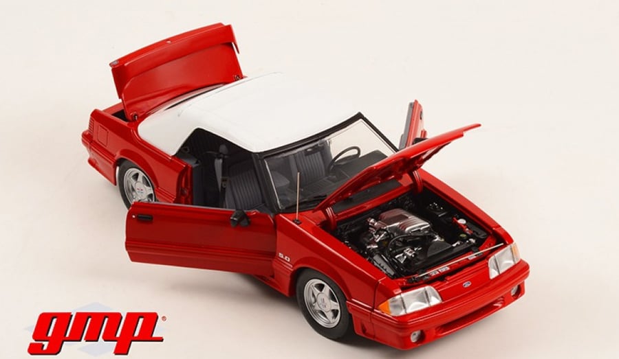 Axel Foley's 1991 Ford Mustang GT Convertible Beverly Hills Cop III (1994) 1:18 GMP 18998