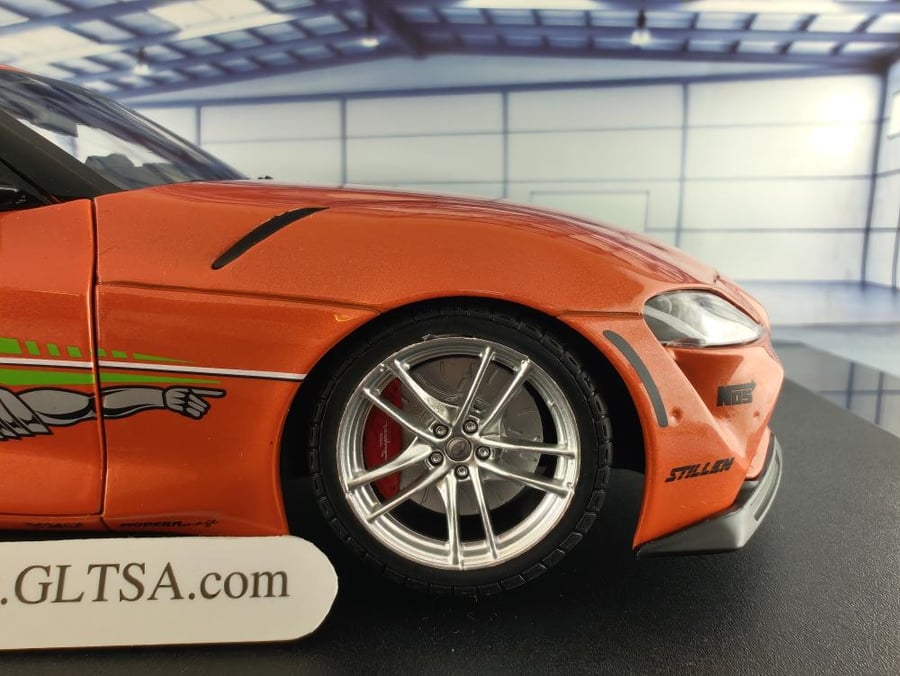 Toyota GR Supra Tribute Orange 1:18 Solido S1809006