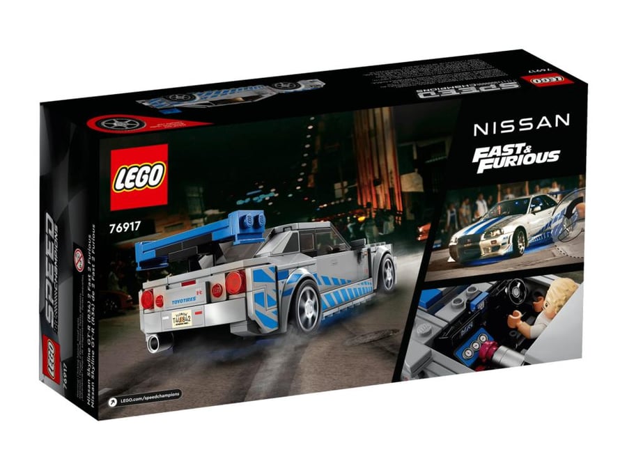 2 Fast 2 Furious Nissan Skyline GT-R (R34) LEGO® Speed Champions 76917 6426026
