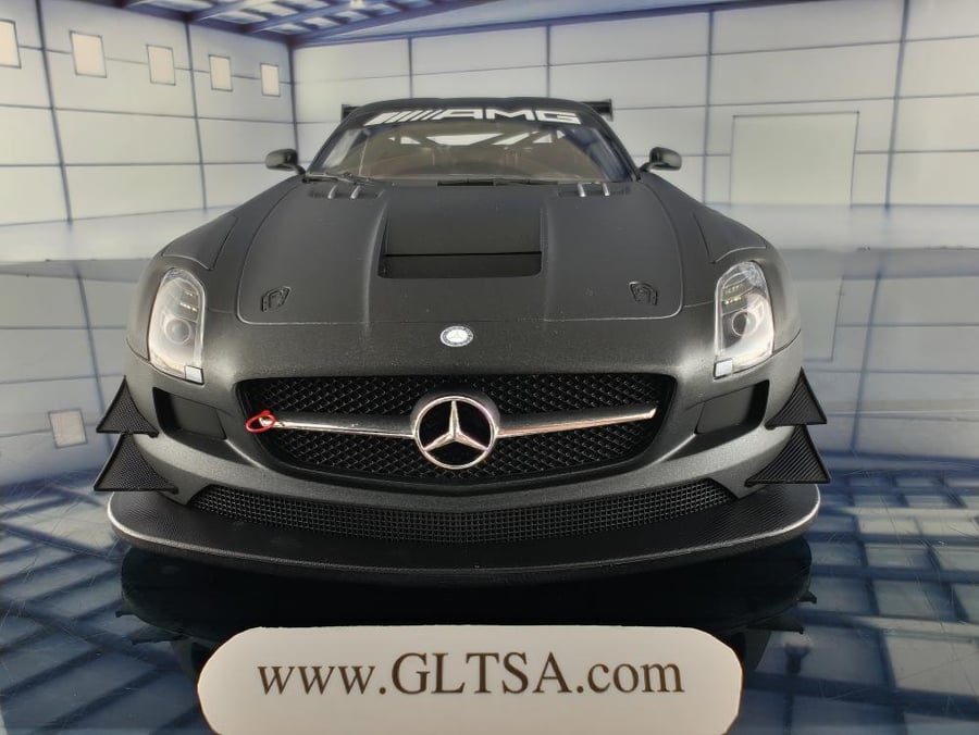 Mercedes-Benz SLS AMG GT3 45 Years Of Driving Performance Grey 1:18 Minichamps B66960337