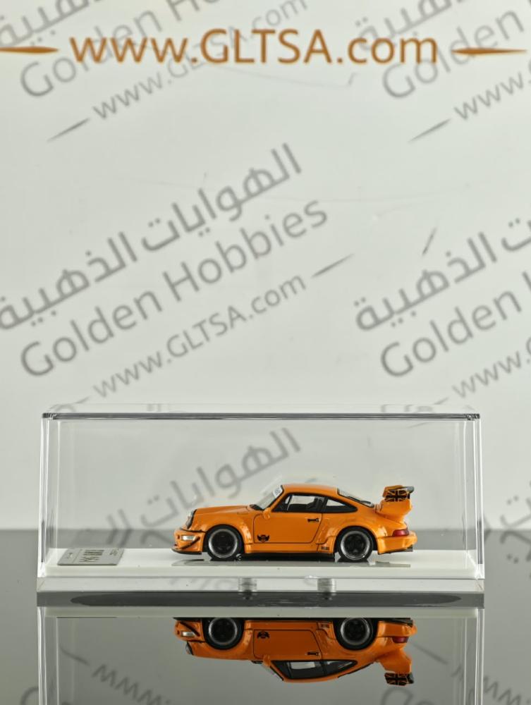 Porsche RWB 964 Orange 1:64 Fast & Speed LIMITED 499 PCS