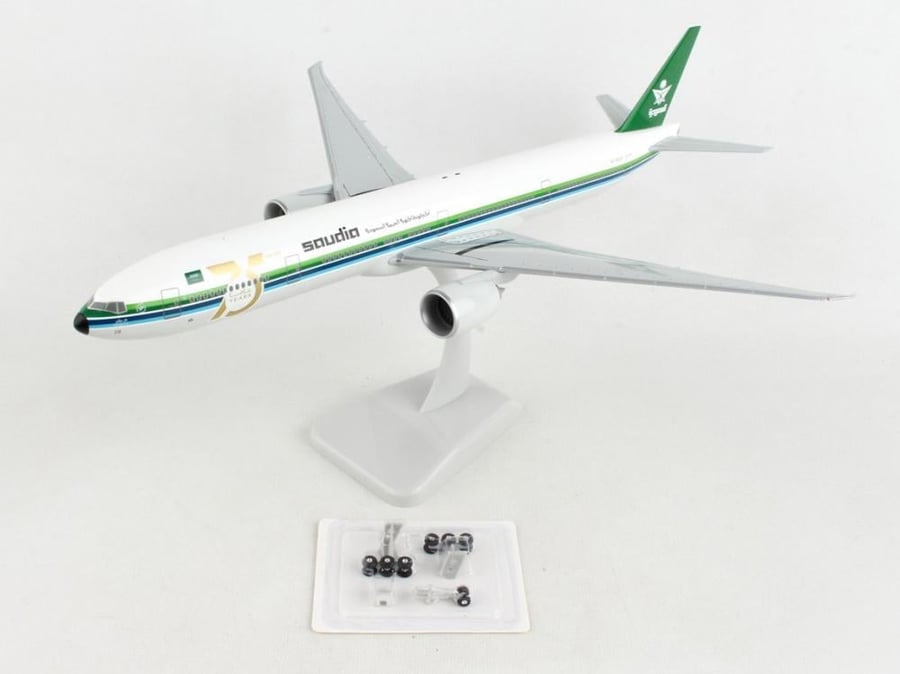 Saudi Arabian Airlines Boeing 777-300ER w/Landing Gear 75th Anniversary 1:200 Hogan Wings 11892 HG11892GR