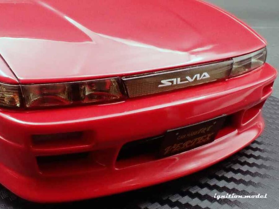 Vertex Nissan Silvia S13 Red 1:18 Ignition Model IG3584