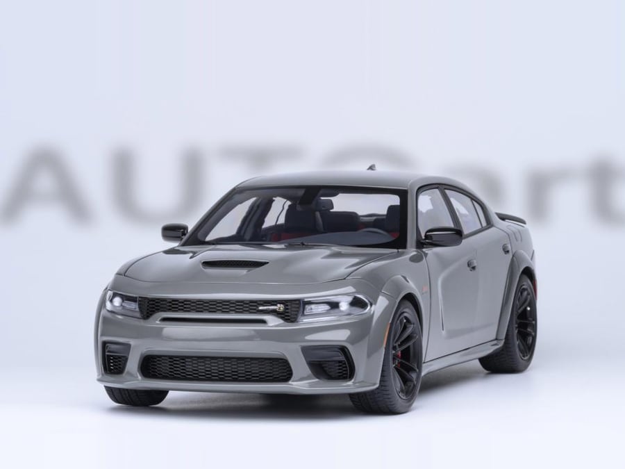 Dodge Charger SRT Scat Pack Widebody Destroyer Grey 1:18 AUTOart 71756