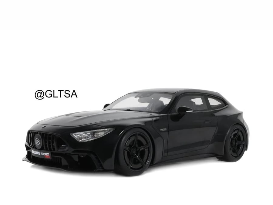 PRE-ORDER (4 Weeks) Mercedes-Benz Brabus Rocket GTS Obsidian Black 1:18 GT Spirit GT544