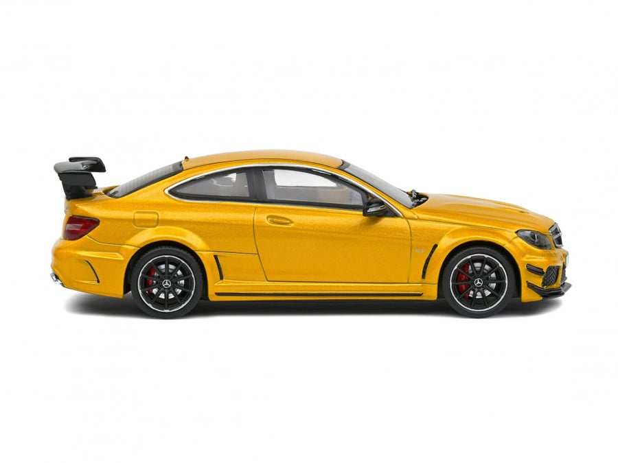 Mercedes-Benz C63 AMG Black Series SolarBeam Yellow 1:43 Solido S4311601