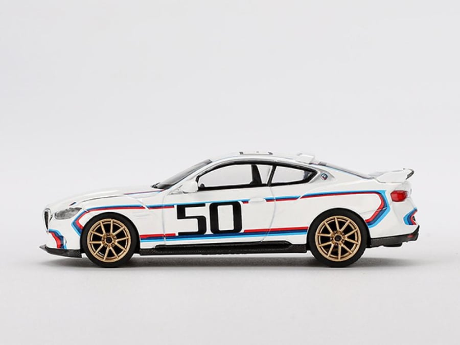 BMW 3.0 CSL White LHD Blister Packaging 1:64 MINI GT MGT00863-BL