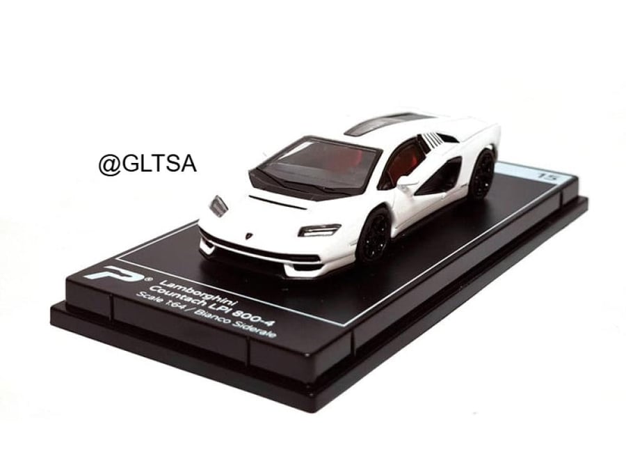 Lamborghini Countach LPI 800-4 White 1:64 PosterCars 15