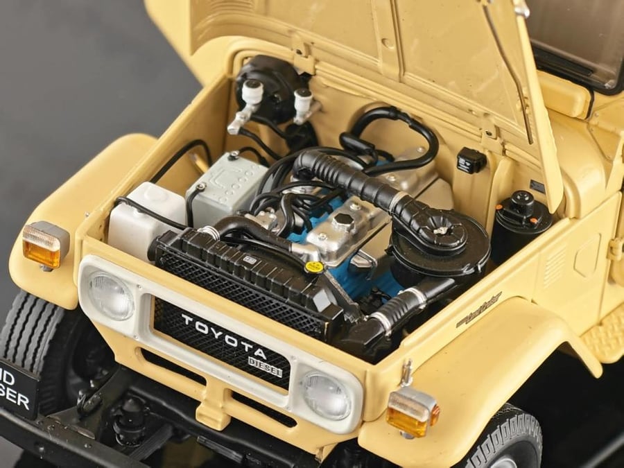 Toyota Land Cruiser LC40 Pickup Beige 1:18 Kyosho K08958BE 08958BE