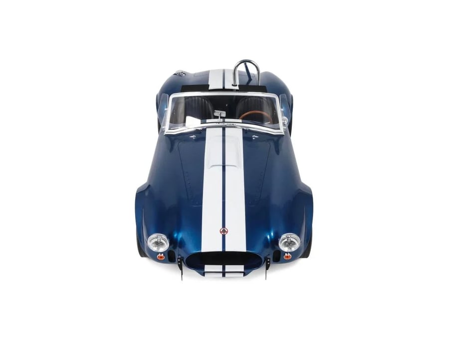 PRE-ORDER (4 Weeks) Shelby Cobra 427 S/C Roadster 1967 Blue Metallic with White Stripes 1:8 GT Spirit GTS800802 LIMITED 199 PCS