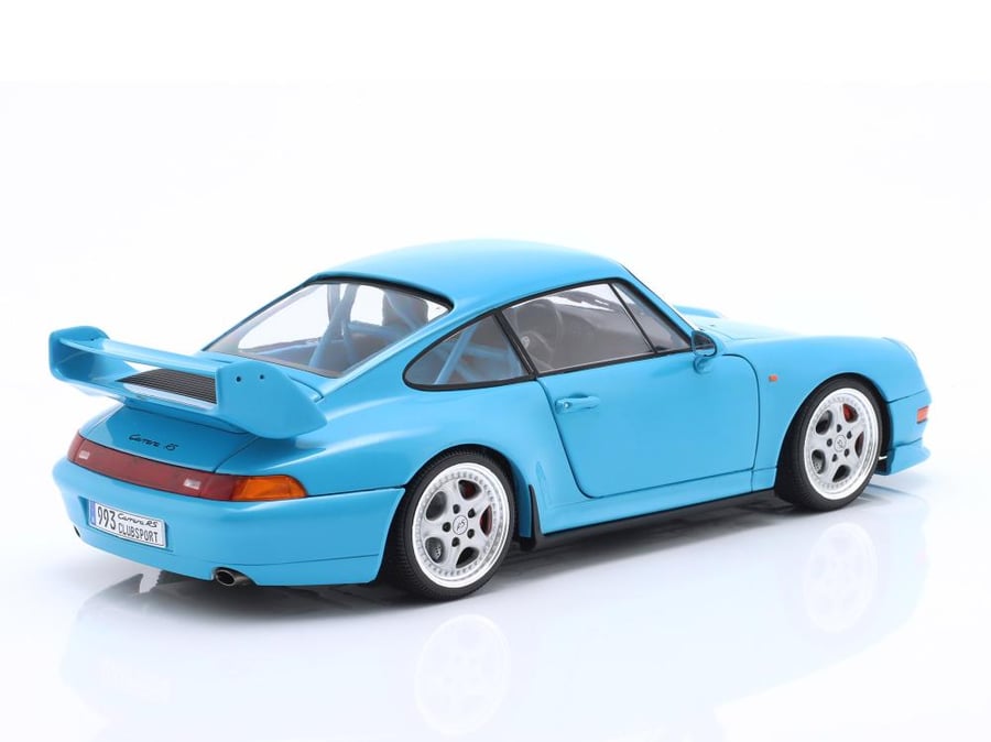 Porsche 911 (993) Clubsport 1997 Riviera Blue 1:18 Solido S1810101