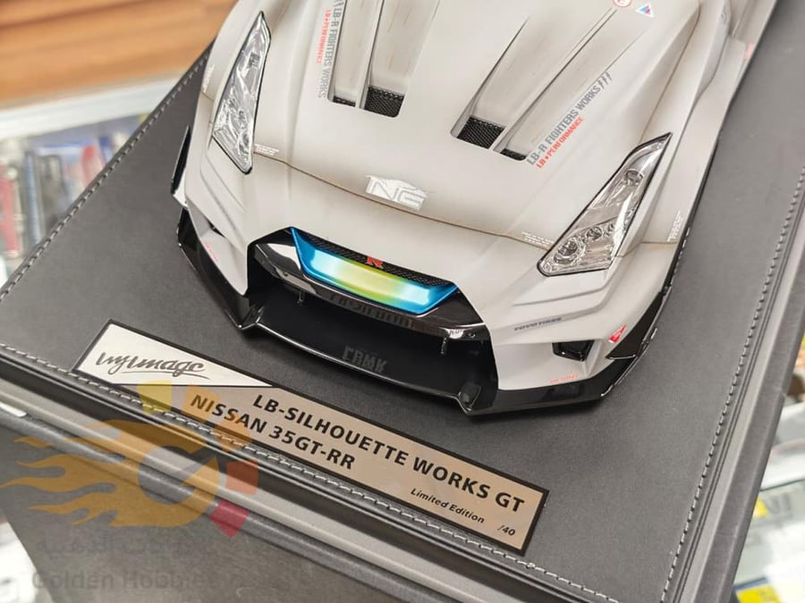 Nissan Skyline LB-Silhouette Works GT 35GT-RR Fighter Grey 1:12 IVY LIMITED 40 PCS