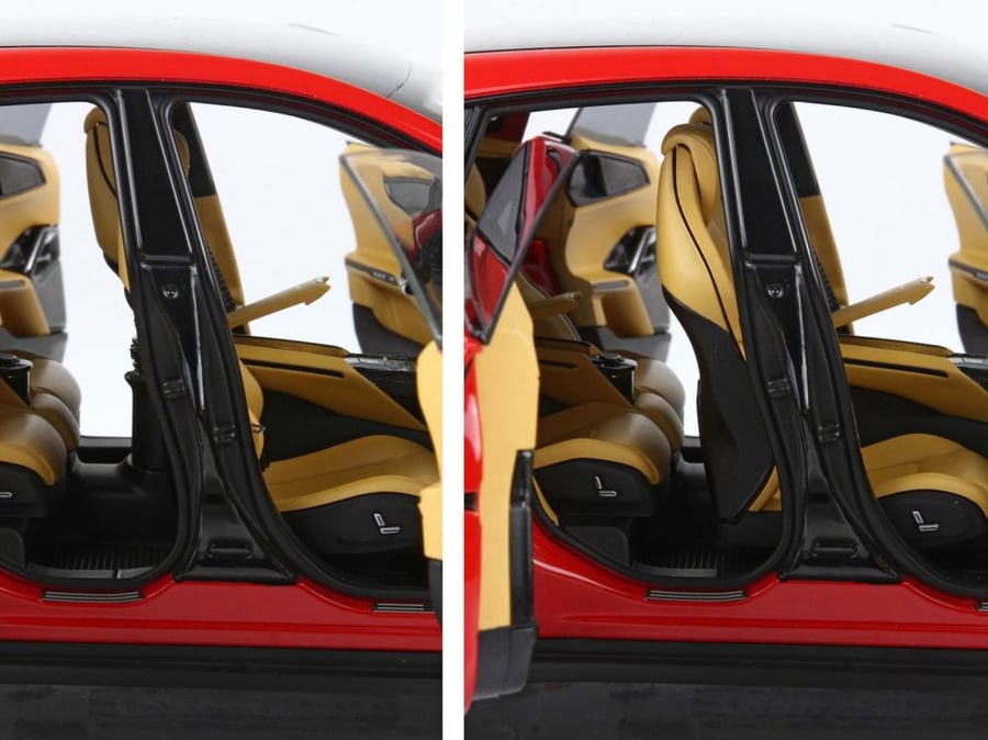 Ferrari Purosangue Diecast Panoramic Roof, Rosso Corsa, Luxury Pack 1:18 BBR HE180053BDIE LIMITED 340 PCS