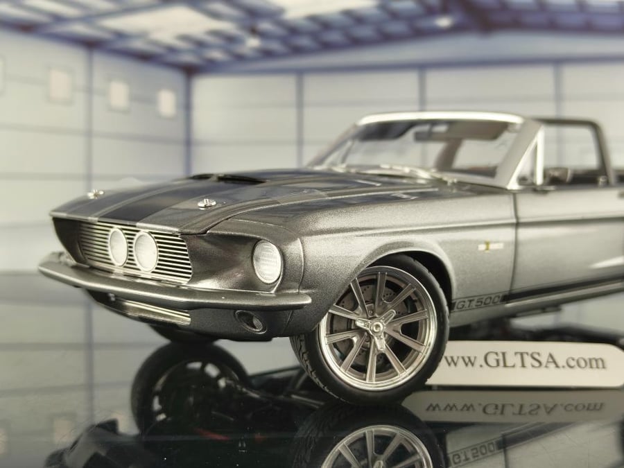 Ford Mustang Shelby GT500 Pro Touring Convertible 1967 Grey 1:18 ACME A1801884 LIMITED 312 PCS