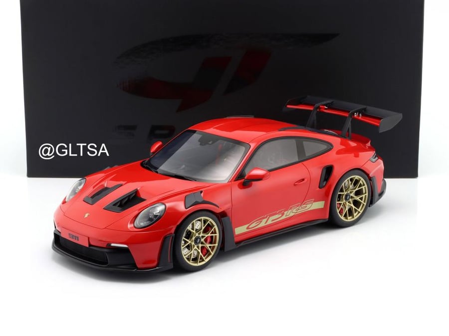 Porsche 911 (992) GT3 RS Guards Red 1:12 GT Spirit GT939 LIMITED 1100 PCS