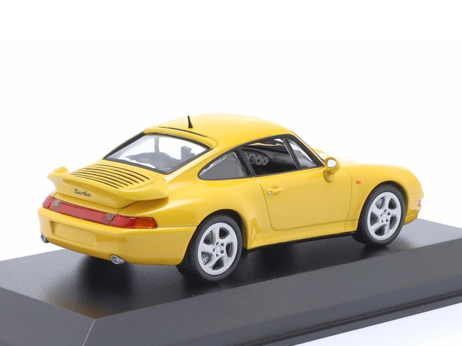 Porsche 911 (993) Turbo 1995 Yellow 1:43 Minichamps 943069205 LIMITED 500 PCS