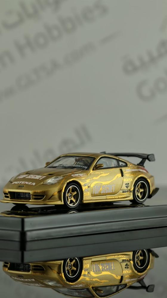 Nissan 350Z (Z33) Top Secret Thailand Gold 1:64 Inno Models IN64-350ZTST-TSTOS