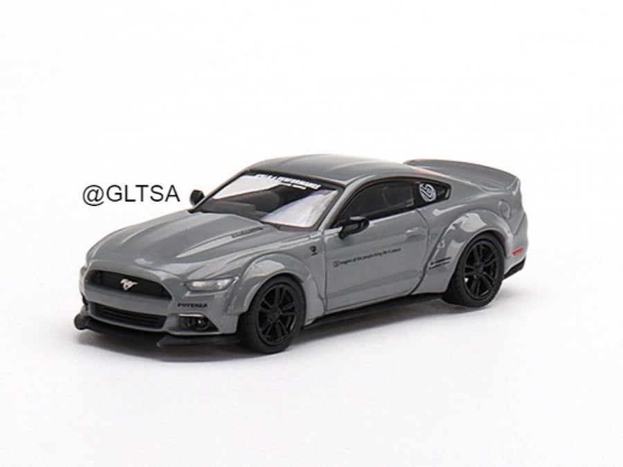 Ford Mustang GT LB-Works Grey 1:64 MINI GT MGT00470-L
