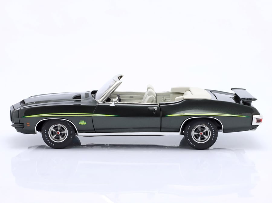 Pontiac GTO Judge Convertible 1971 Laurentian Green 1:18 ACME A1801223 LIMITED 252 PCS