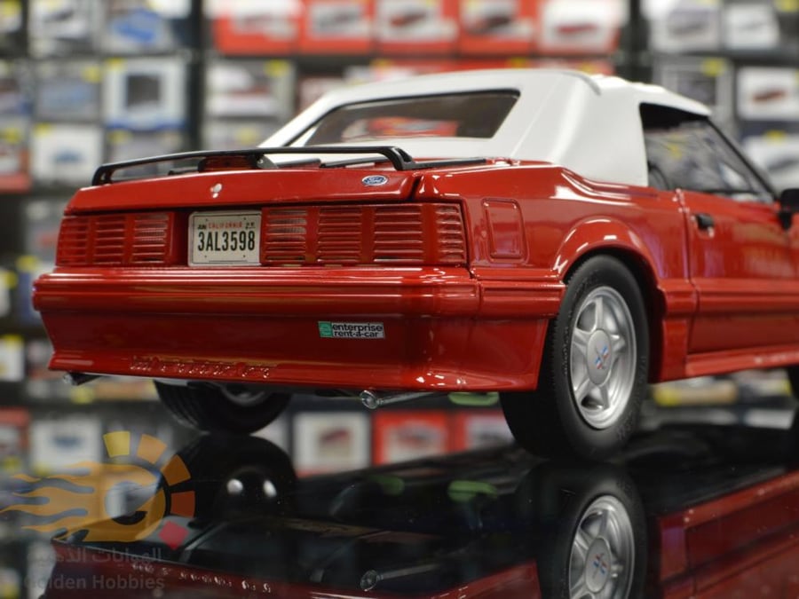 Axel Foley's 1991 Ford Mustang GT Convertible Beverly Hills Cop III (1994) 1:18 GMP 18998