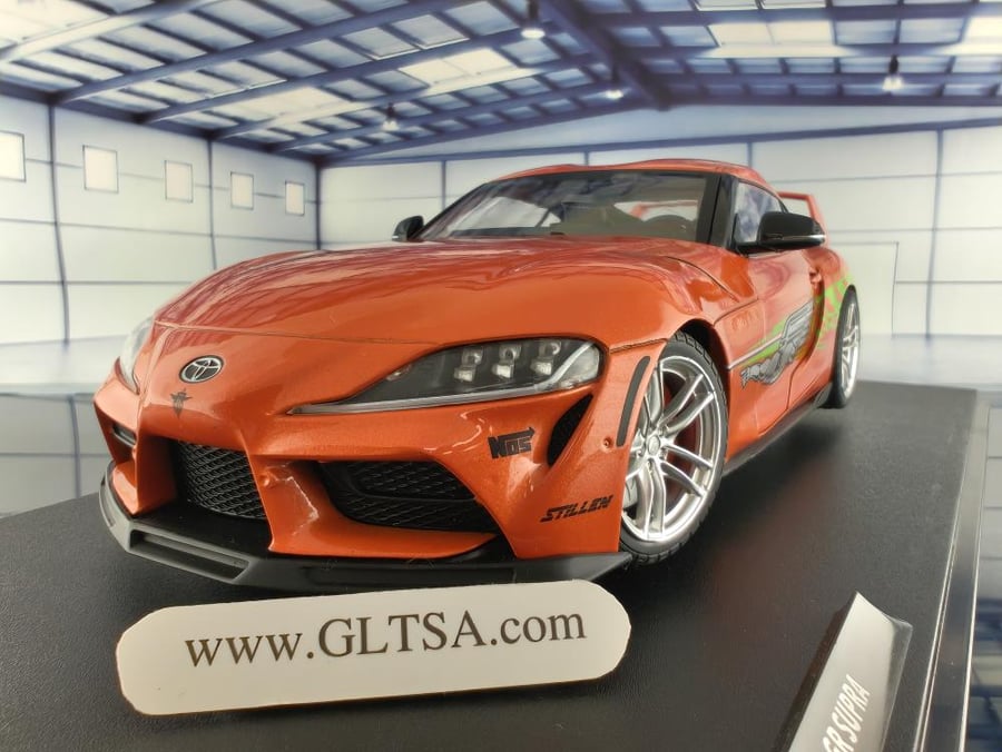 Toyota GR Supra Tribute Orange 1:18 Solido S1809006