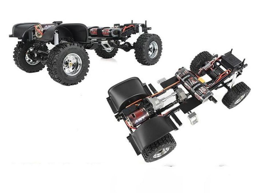 RC4WD Trail Finder 2 "LWB" 1/10 RTR 4WD Scale Truck w/Chevrolet K10 Scottsdale Hard Body (Scale Dept. Edition) w/2.4GHz Transmitter for RC Z-RTR0071