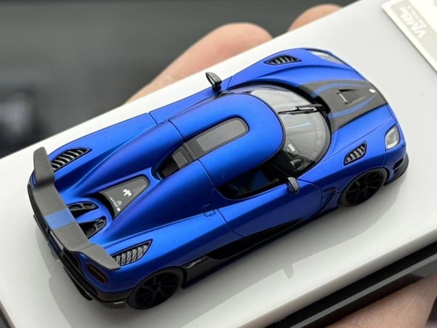 Koenigsegg Agera R Matte Imperial Blue 1:64 VMB VMB-Agera R 6405