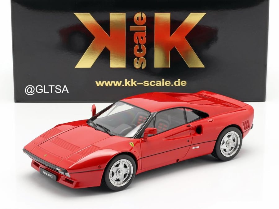 Ferrari 288 GTO Upgrade 1984 Red 1:18 KK-Scale KKDC180414