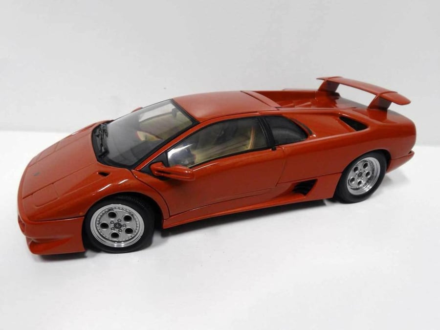 RARE Lamborghini Diablo Coupe VT Metallic Red 1:18 AUTOart 70072
