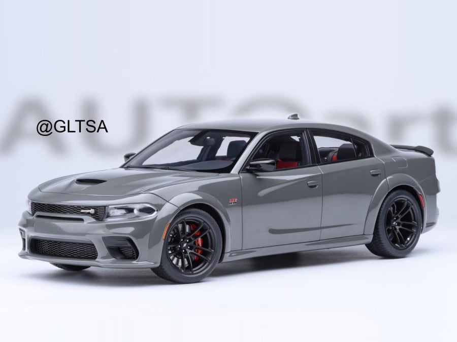 Dodge Charger SRT Scat Pack Widebody Destroyer Grey 1:18 AUTOart 71756
