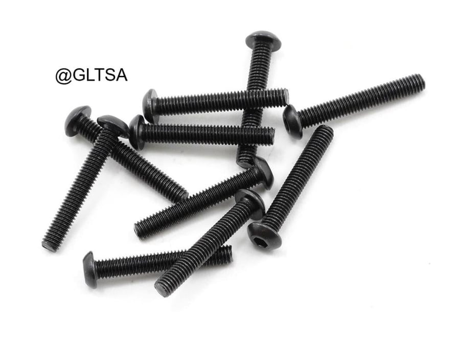 ProTek RC 3x20mm "High Strength" Button Head Screws (10) for RC PTK-H-3207