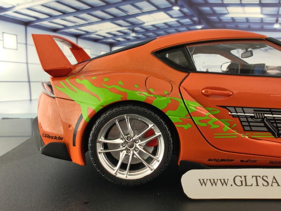 Toyota GR Supra Tribute Orange 1:18 Solido S1809006
