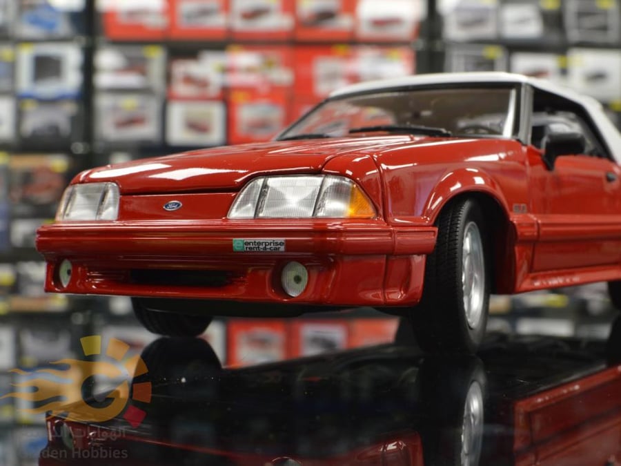 Axel Foley's 1991 Ford Mustang GT Convertible Beverly Hills Cop III (1994) 1:18 GMP 18998