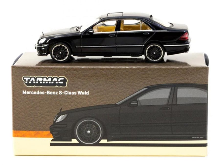 Mercedes-Benz S-Class Wald Black 1:64 Tarmac Works T64G-072-BK