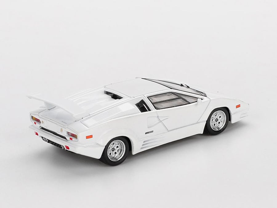 Lamborghini Countach 25th Anniversary White 1:64 MINI GT MGT01134-CH