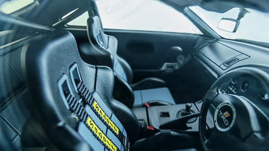Toyota Supra (A80) TRD 3000GT White 1:18 Ignition Model IG3598
